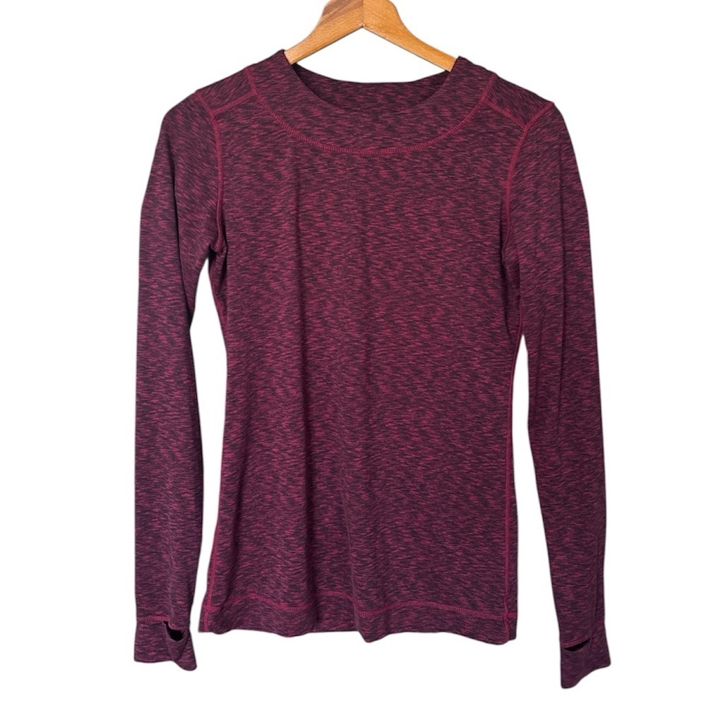 Cuddl Duds Flex Fit Long Sleeved Crew Neck Top, S